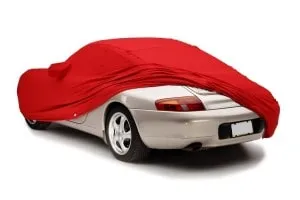 Housse Rouge Porsche 300x200px